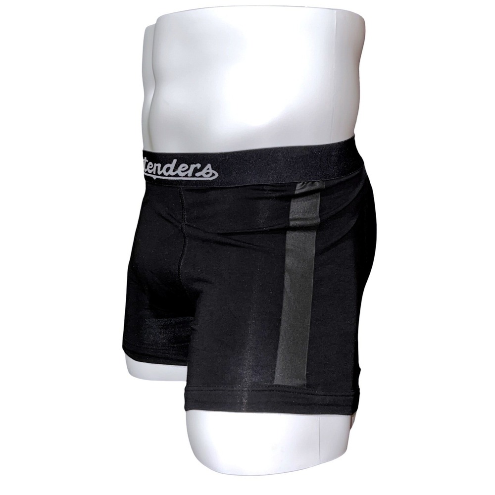Contenders Clothing Mens Mike‎ Boxer Briefs Black Small Ride Control Technology